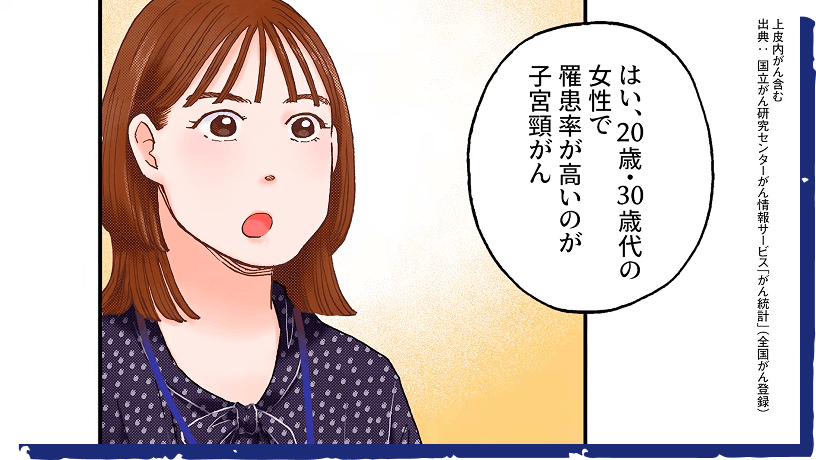 知って安心！子宮頸がん検診
