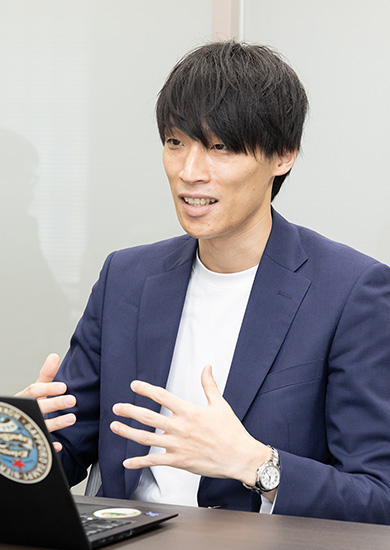 東レ株式会社 勤労部 健康経営推進チーム 事務局 進藤航さん